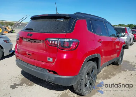 2021 Jeep Compass Altitude 4X4 из США, поврежденный, VIN 3C4NJDBB5MT527212